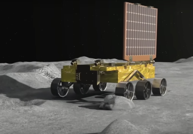 Pragyan Rover on Moon